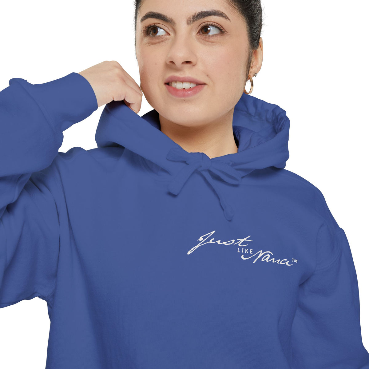 Just Like Nana Blue Hoodie