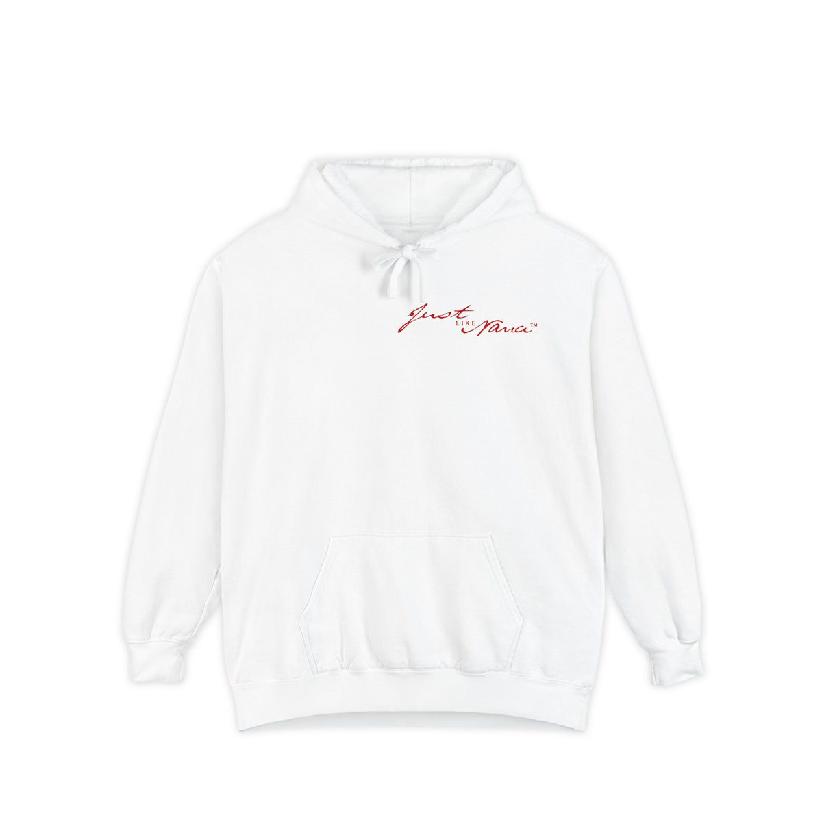Just Like Nana White Hoodie