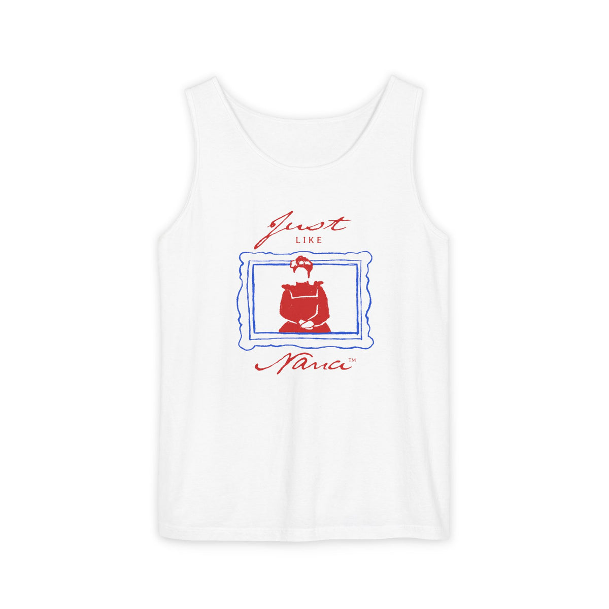 Just Like Nana White Tank Top